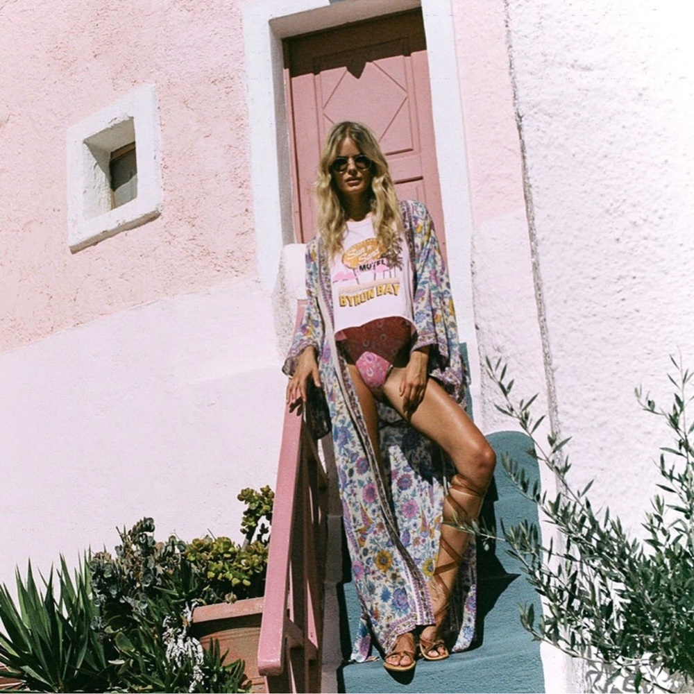 ISO Spell and the gypsy Love Bird tie belt for kimono